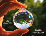 Crystal Sun Catcher Hanging Ornament - www.blissfulagate.com