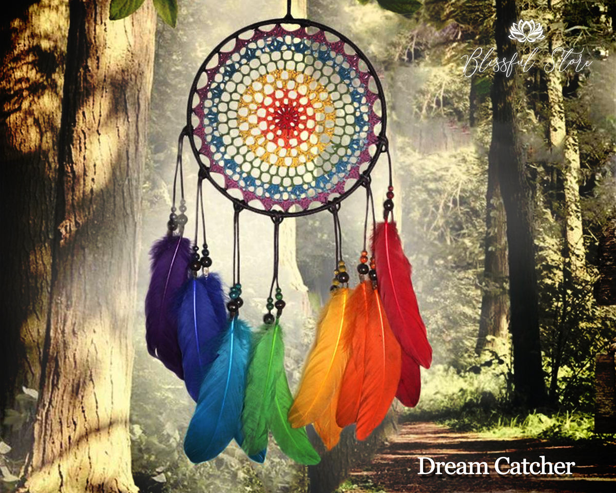 Chakra Rainbow Dream Catcher – www.
