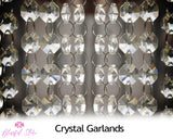 Crystal Chandelier Garlands Strands - www.blissfulagate.com