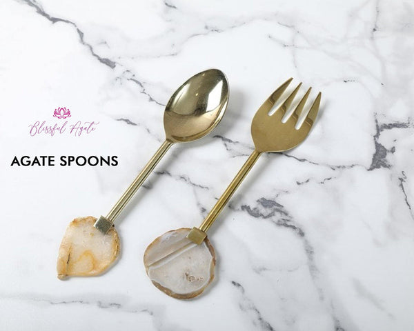 Agate Spoons - www.blissfulagate.com