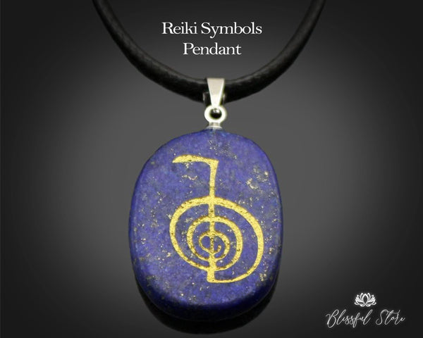 Reiki Symbol Pendants - www.blissfulagate.com