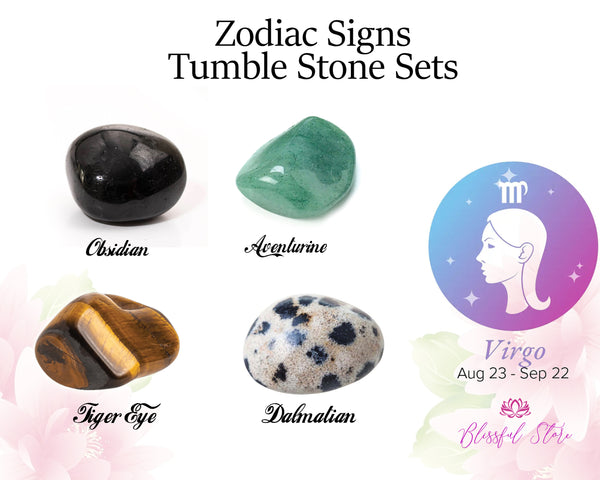 Zodiac Signs Tumble Stone Sets ( Virgo )