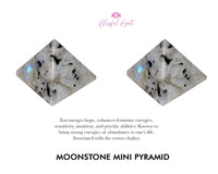 Moonstone Min Pyramid - www.blissfulagate.com