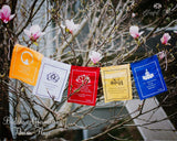 Buddha Affirmation Tibetan Flags - www.blissfulagate.com