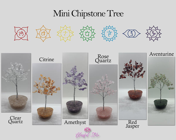 Gemstone Bonsai Tree - www.blissfulagate.com