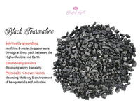 Black Tourmaline Gemstone Chipstones