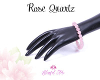 Genuine Love Bracelet Rose Quartz 8 mm Bracelet