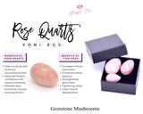 Gemstone Massage Eggs - www.blissfulagate.com