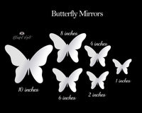 Butterfly Mirrors - www.blissfulagate.com