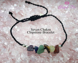 Seven Chakra Chipstone Bracelets