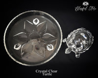 Crystal Clear Turtle for Peace & Prosperity - www.blissfulagate.com