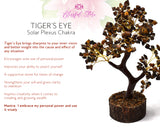 Tiger Eye Gemstone Chipstone Tree