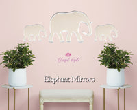 Elephant Wall Mirrors - www.blissfulagate.com