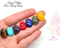 Seven Chakra Mini Worry Stones.