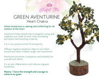 Aventurine Gemstone Chipstone Tree - www.blissfulagate.com