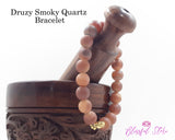 Smoky Quartz Druzy Bracelet