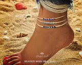 Beaded Hemp Braided Wish Bracelets