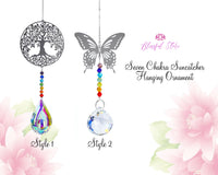 Sun Catcher Hanging Ornaments ( Butterfly )
