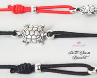 Turtle Charm Bracelets .