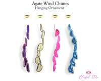 Agate Wind Chimes - www.blissfulagate.com