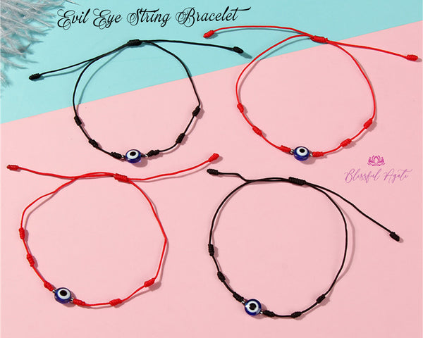 Evil Eye String Bracelets