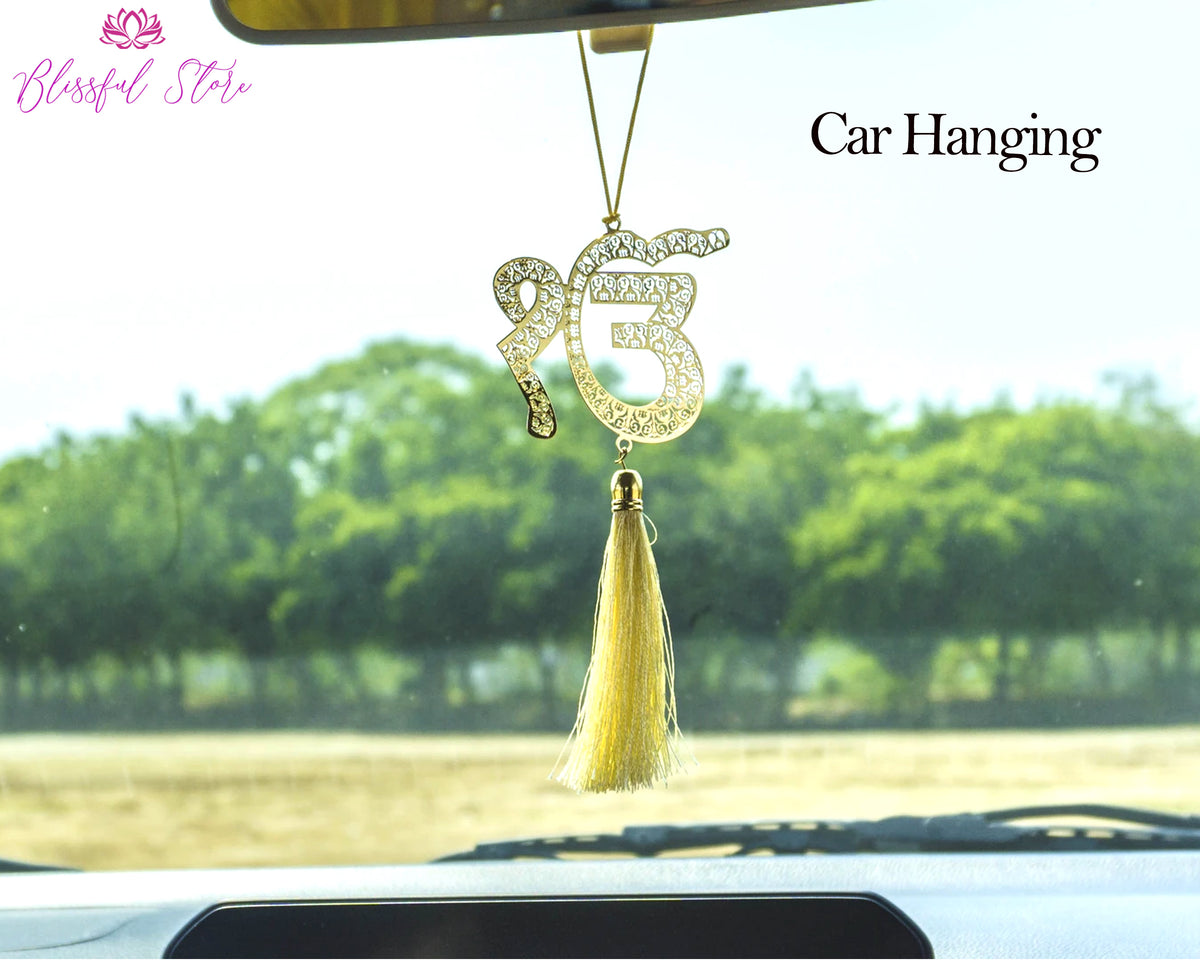 Ek Onkar Car Ornament Car Hanging Accessories