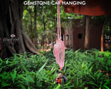 Gemstone macramé Hanging Décor Charm