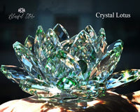 Multi Color Crystal Lotus