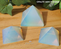 Opalite Mini Pyramid - www.blissfulagate.com