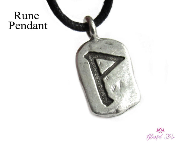 Rune Pendant - www.blissfulagate.com