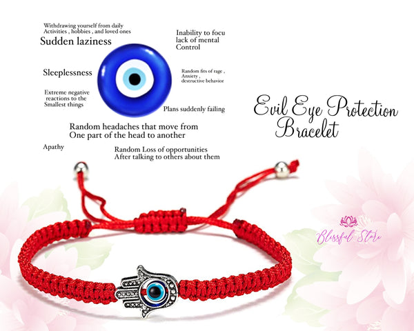 Evil Eye Protection Bracelets - www.blissfulagate.com