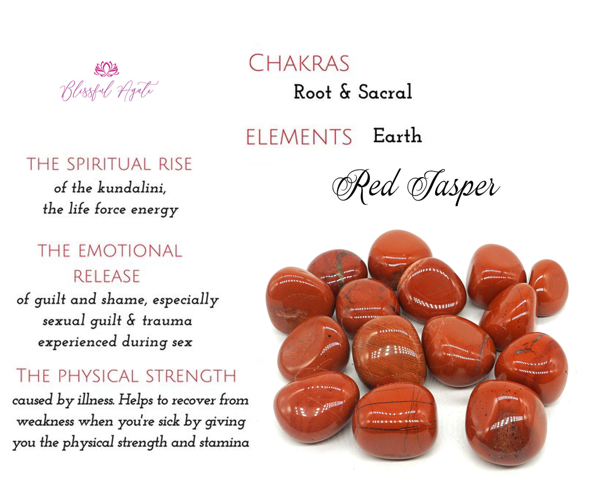 Red Jasper Stone – www.blissfulagate.com