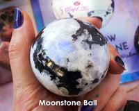 Moonstone Crystal Sphere