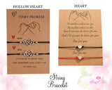 Couple String Bracelets - www.blissfulagate.com