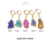 Agate Key Chains - www.blissfulagate.com