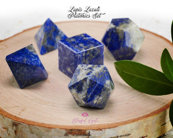 Lapis Lazuli Platonics