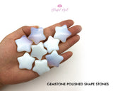Gemstone Star / Moon Shape Stones - www.blissfulagate.com