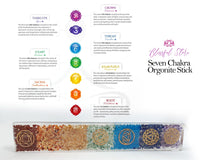 Seven Chakra Charging Stick - www.blissfulagate.com
