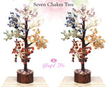 Seven Chakra Gemstone Chipstone Tree