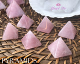 Gemstone Mini Crystal Pyramid - www.blissfulagate.com