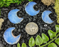 Opalite Crescent Moon - www.blissfulagate.com