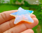 Hand Carved Opalite Gemstone - www.blissfulagate.com