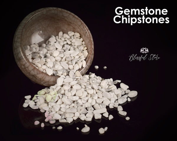 Howlite Gemstone Chipstones