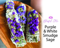 Purple Sage Smudging Tool - www.blissfulagate.com