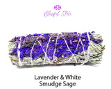 Lavender Sage Smudging Tool - www.blissfulagate.com