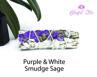 Purple Sage Smudging Tool - www.blissfulagate.com