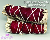 Pink Sage Smudging Tool - www.blissfulagate.com