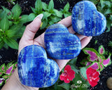 Orgonite Lapis Lazuli Gemstone Heart - www.blissfulagate.com
