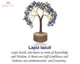 Lapis Lazuli Gemstone Chipstone Tree
