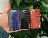 Orgonite Gemstone Hair Comb - www.blissfulagate.com